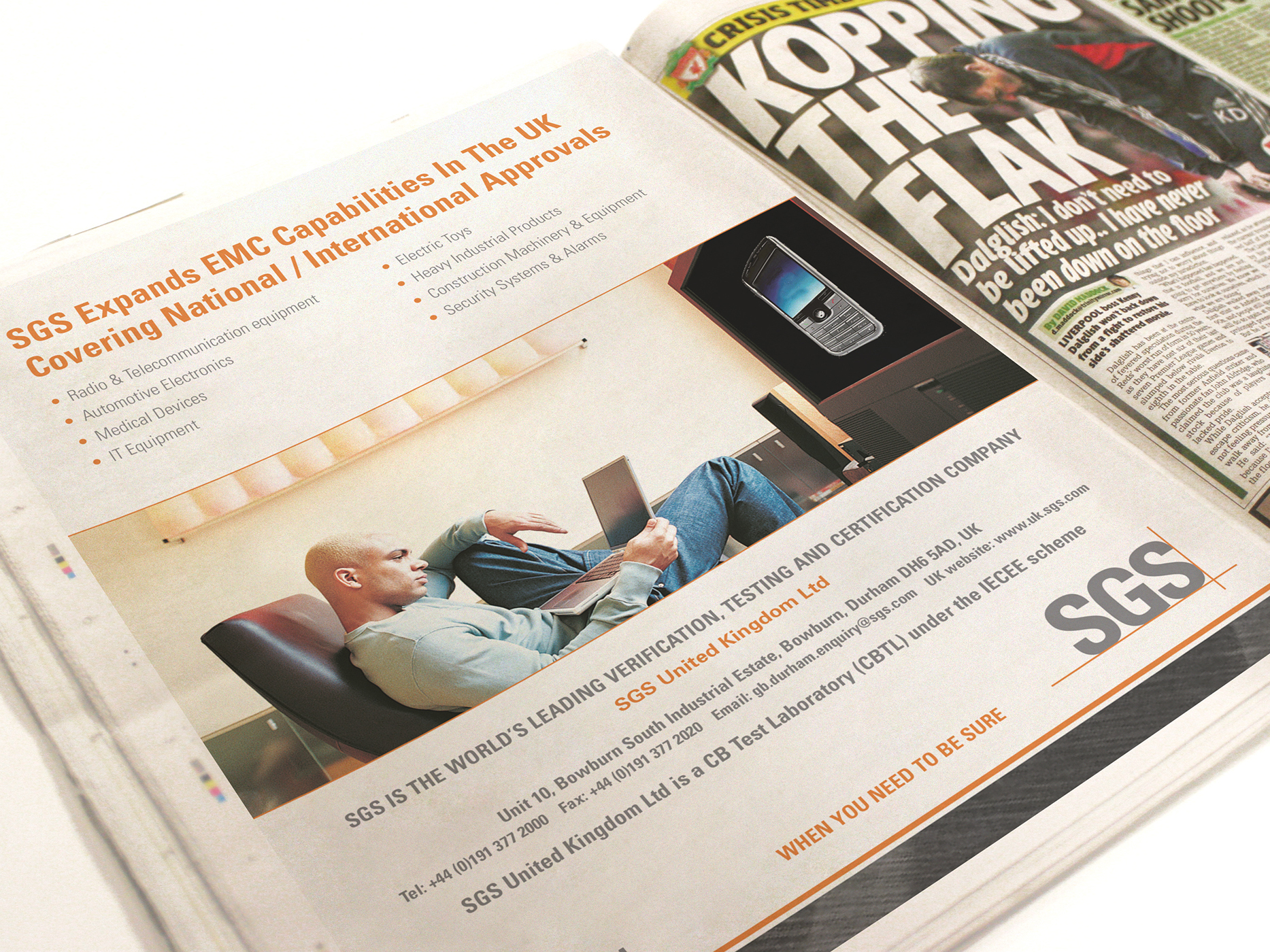 SGS Advertisement